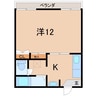 シティマンション曽根田（204）（104） 1Kの間取り
