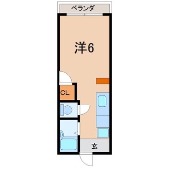 間取図 さくらハイツ東浜