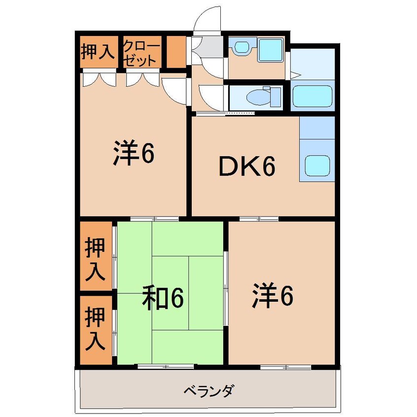 間取図 メゾングリーンヒル