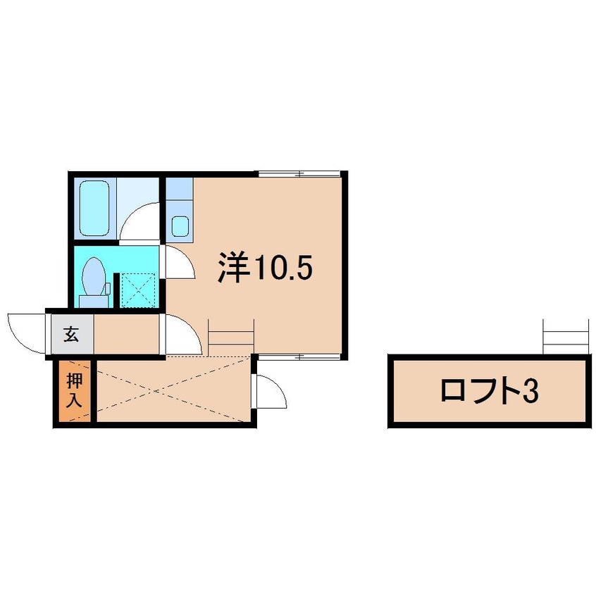 間取図 ミュージアムタワー森合