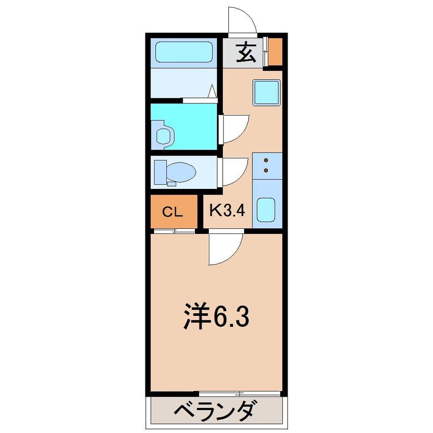 間取図 メイ・セレッソ