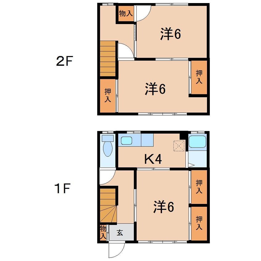 間取図 尾形アパート