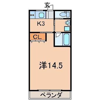 間取図 エルセラーン１２