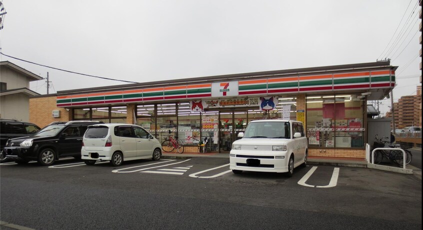 セブンイレブン福島清明町店(コンビニ)まで505m エアレンデル