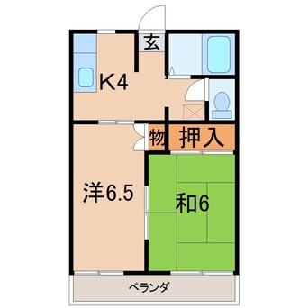 間取図 マウンテンパレット