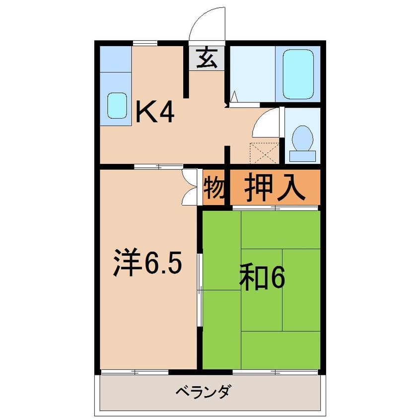 間取図 マウンテンパレット