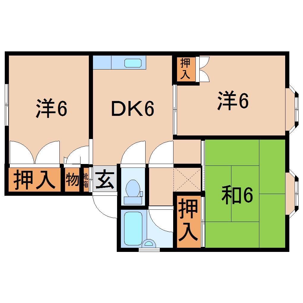 間取り図 メゾンばんしょう