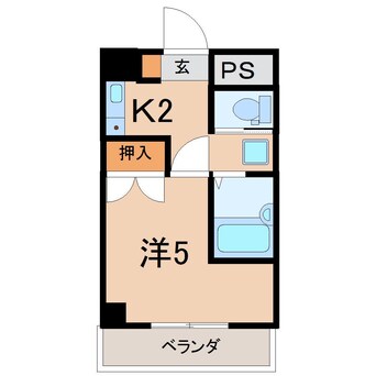 間取図 メゾングラン南