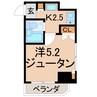 ダイアパレス宮下町　306 1Kの間取り