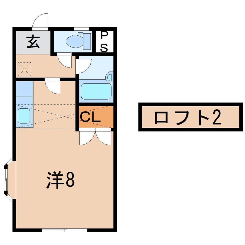 間取図 ベルトピア福島6