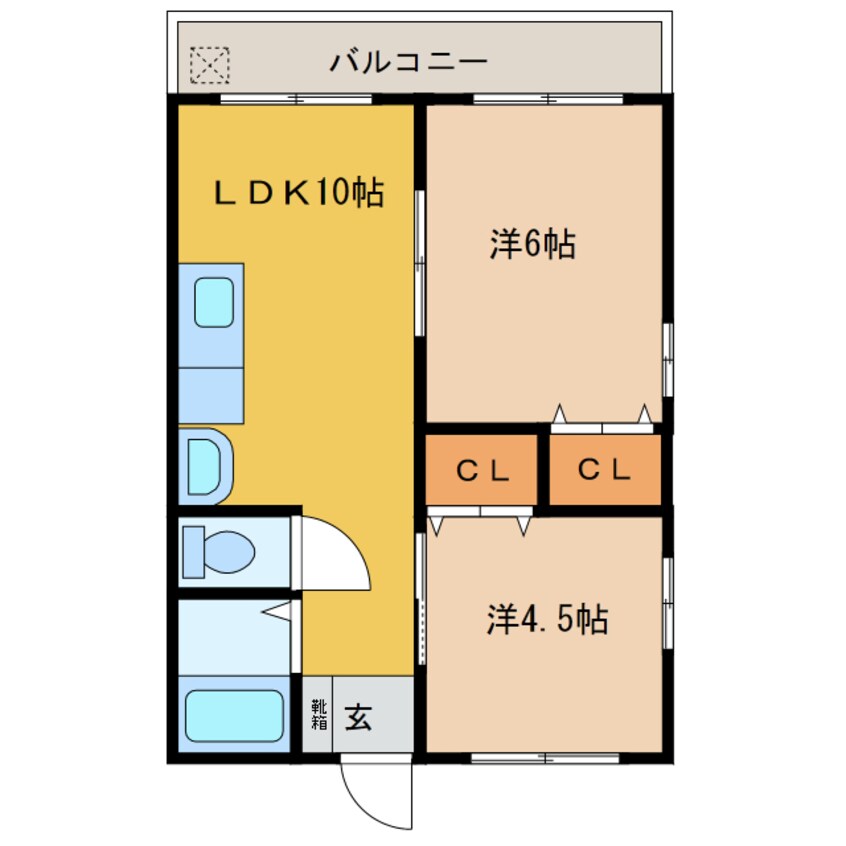 間取図 重田ビル