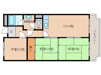 間取図 城ノ内ハイツ