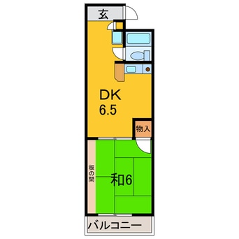 間取図 コーポ石井