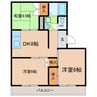 藤マンション 3DKの間取り