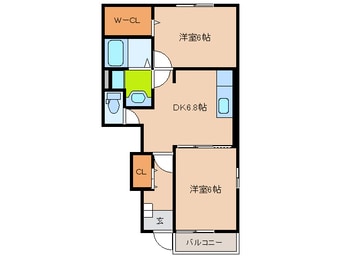 間取図 フリーデ