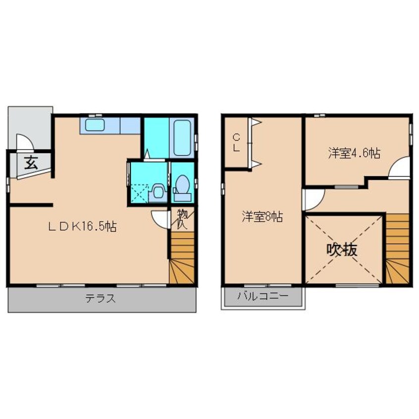 間取図 ホワイトホーム