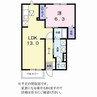 ＦＩＮＥ　ＨＥＩＧＨＴＳ 1LDKの間取り