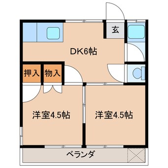 間取図 太田荘