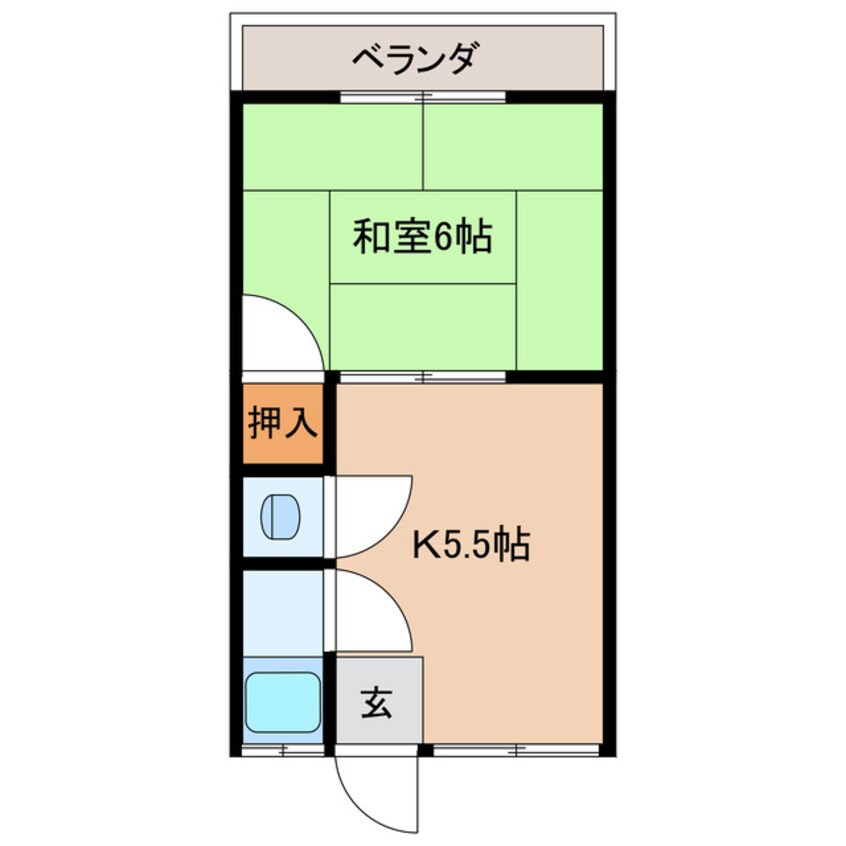 間取図 太田荘