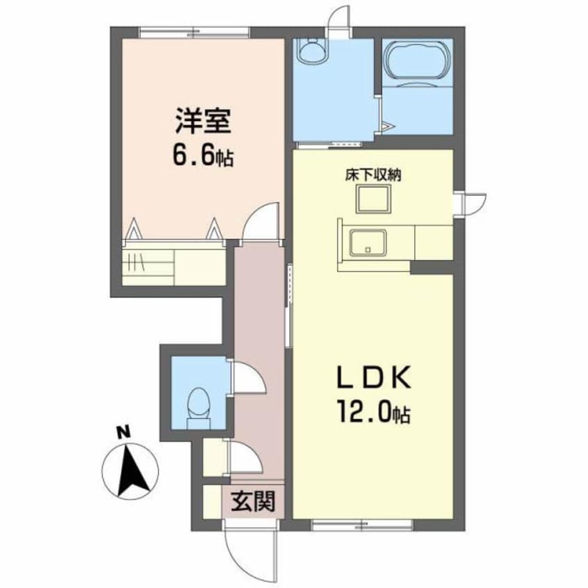 間取図 ヴィラエスペランスⅢ