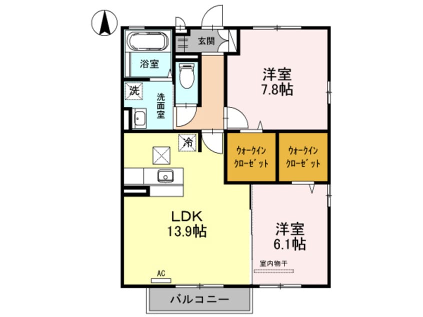 間取図 サンフラワーガーデン