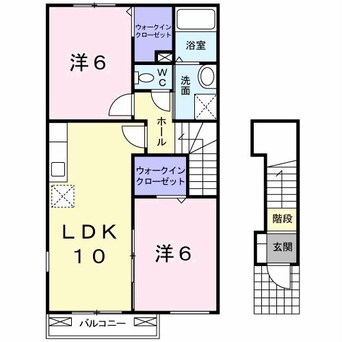 間取図 メゾン　アスナロ　Ⅱ