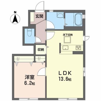 間取図 ハイネス国府　Ｂ