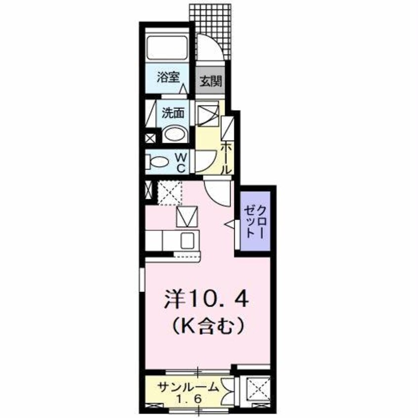 間取図 ＪａｄｅＨｏｕｓｅ庄町A