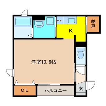 間取図 Azur扶桑