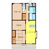 ガーデン山内5 3LDKの間取り