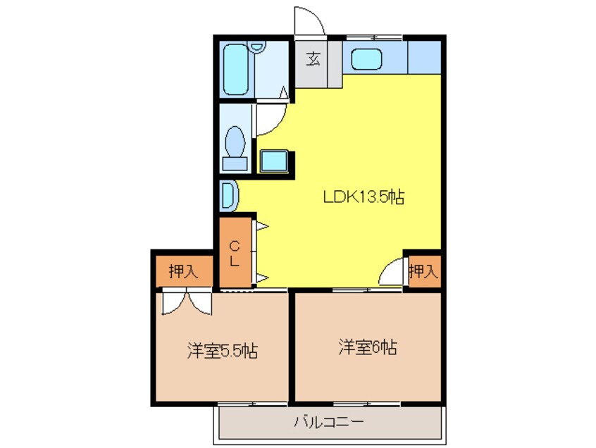 間取図 清和荘