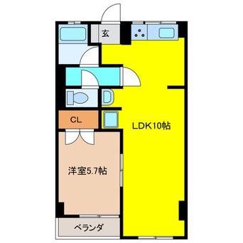 間取図 野白ビル