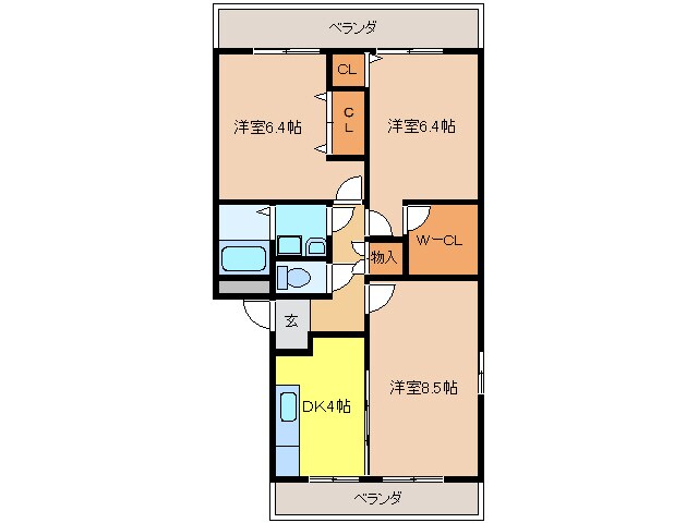 間取り図 ファミーユ・レイ