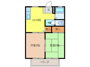 間取図 サンシティゴールド