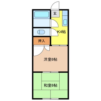 間取図 ひまわり荘