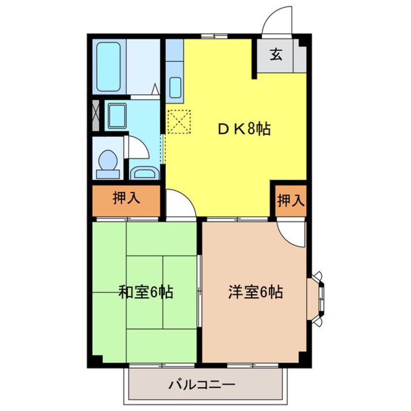 間取図 アーバンフレッシュ