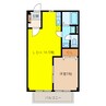 グリーンハイツ　杉ノ木 1LDKの間取り