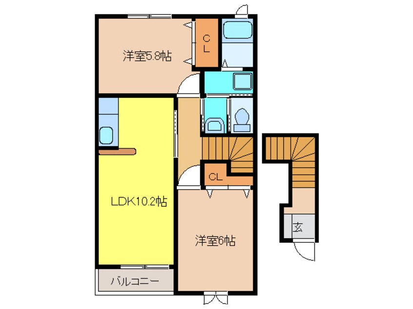 間取図 サニーヴィラⅠ