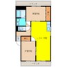 栄東ハイツ 2LDKの間取り