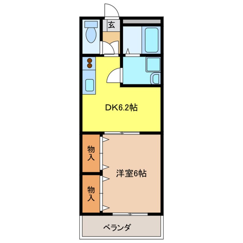 間取図 プチメゾンはなの木