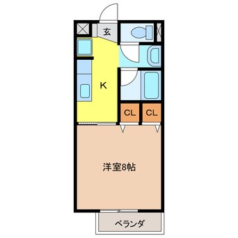間取図 サープラスワン大島