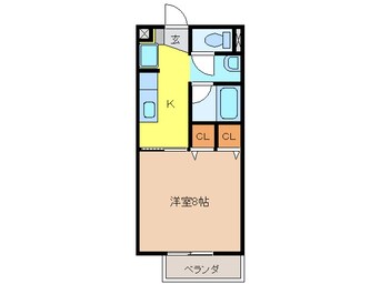 間取図 Surplus One サンノーブルＡ棟