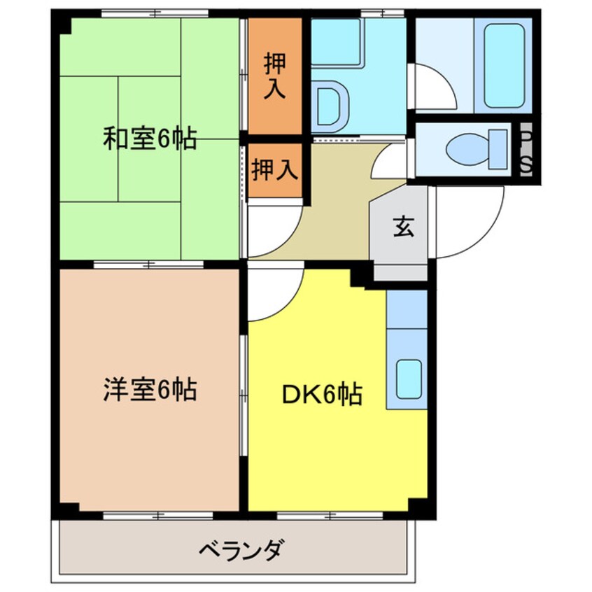 間取図 サン　サープラス