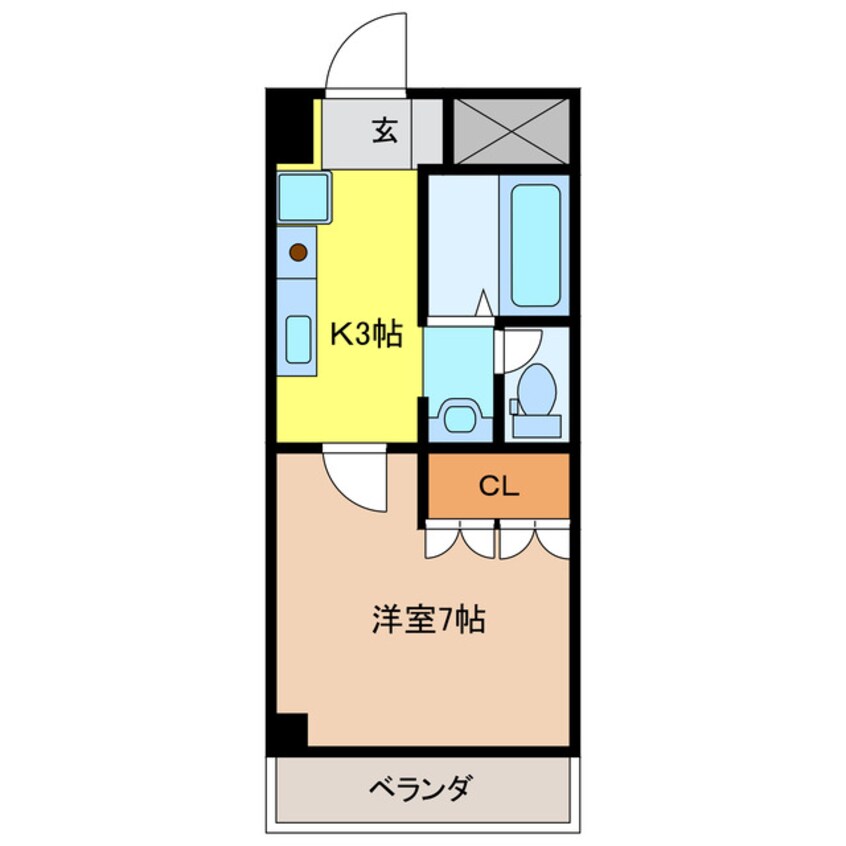 間取図 コンフォール