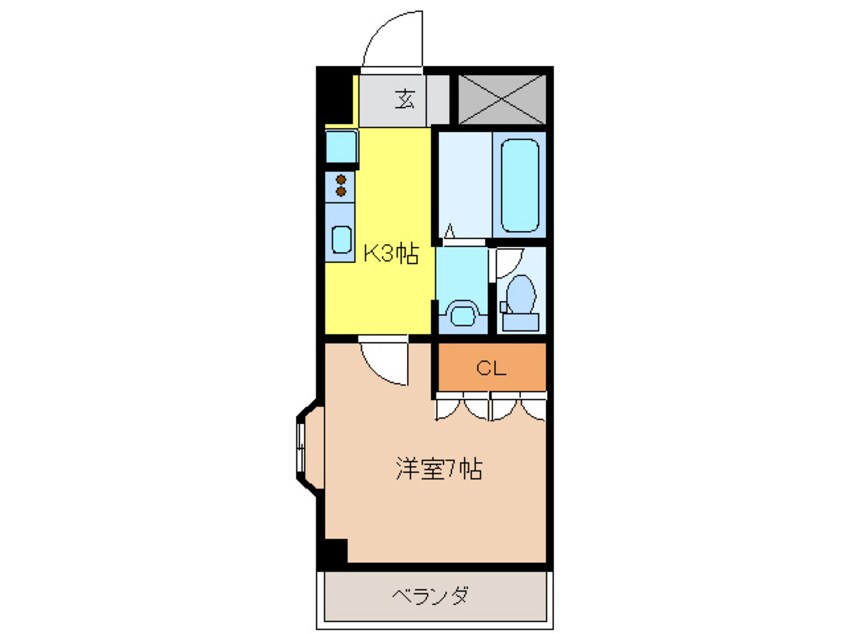 間取図 コンフォール