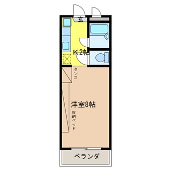 間取図 上田パストラルコート