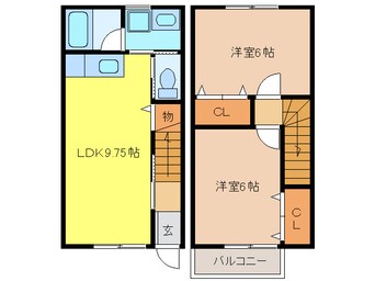 間取図 みづほメゾン赤童子