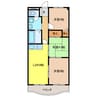 エミネンス江南 3LDKの間取り
