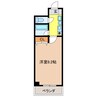 プリミエール瑞穂 1Kの間取り