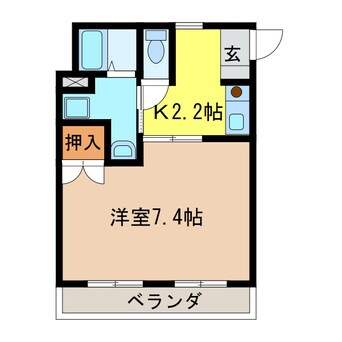 間取図 ルミエールシャトー
